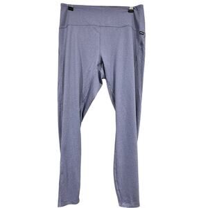 Rei Coop Women's Sz M Purple LIghtweight Tight Active Leggins